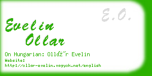 evelin ollar business card